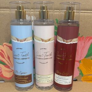 Sabrina Carpenter Sweet Tooth  Cherry and Espresso Mist Set3